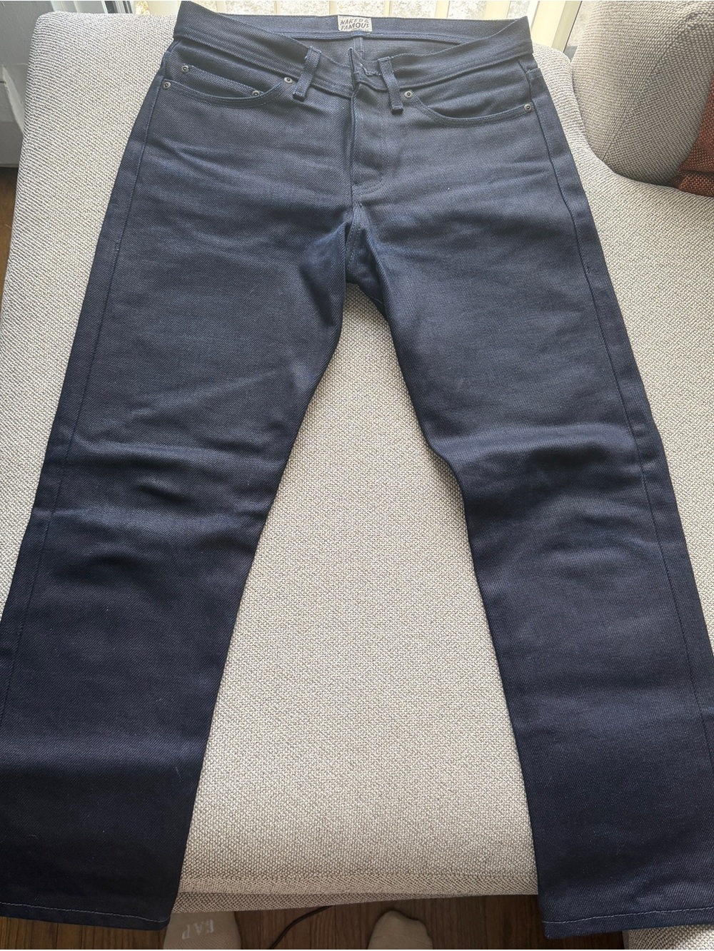 Naked & Famous Denim Weird Guy Elephant 4 Dark Indigo Jeans